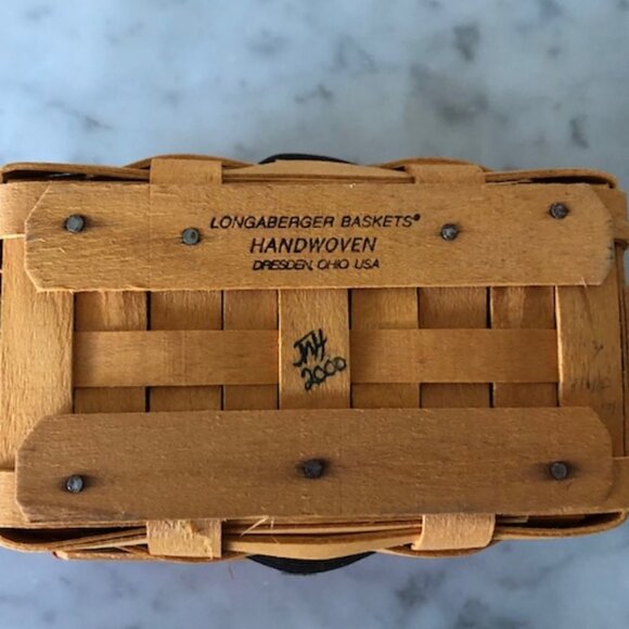 LONGABERGER 2000 Sales Award Basket Set RARE - Picture 16 of 17